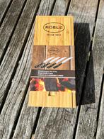 Nieuwe set 4 Rosle steakmessen, Ophalen, Nieuw, Overige materialen, Overige typen