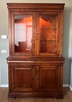 Massief Kersenhouten Buffetkast izgs, Ophalen, 100 tot 150 cm, 200 cm of meer, Zo goed als nieuw