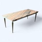 Marmeren vintage salontafel Frankrijk 50S /60S, Ophalen, Gebruikt, Vintage design Italie Potugal, Huysmans
