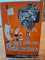 Het jongens fotografieboek Leonard de Vries 1941, Ophalen of Verzenden, Zo goed als nieuw, Overige Merken
