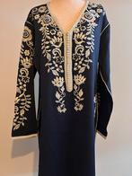 Prachtige Jabador/Caftan Marineblauw S/M, Blauw, Ophalen of Verzenden, Zo goed als nieuw, Maat 36 (S)