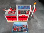 Playmobil Brandweerkazerne met Helikopter 9462, Ophalen of Verzenden, Zo goed als nieuw