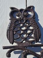 UIL / DEURBEL / GIETIJZER / 25 CM, Tuin en Terras, Tuinwanddecoratie, Huis en tuin decoratie Marie, Nieuw, Info@huisentuindecoratiemarie.nl