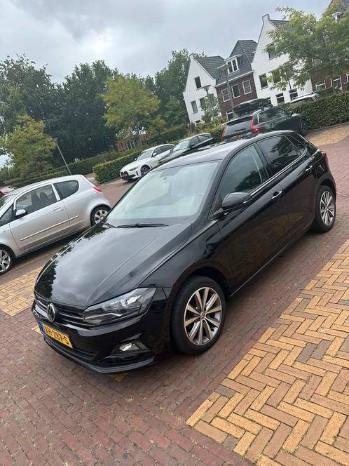 Volkswagen Polo 1.0 TSI 2019 Zwart, Auto's, Volkswagen, Particulier, Polo, ABS, Adaptive Cruise Control, Airbags, Airconditioning