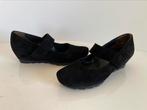 Yoyoli 60) Paul green 37,5 (4 1/2) zwart suede leren inc VK, Kleding | Dames, Schoenen, Ophalen of Verzenden, Zo goed als nieuw