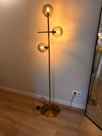 Vloerlamp Zimite Kwantum - goud bollen art deco, Huis en Inrichting, Lampen | Vloerlampen, Ophalen, Art deco, Zo goed als nieuw
