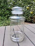 Grote Glazen Pot met Deksel - Decoratief & Praktisch, Ophalen of Verzenden, Gebruikt