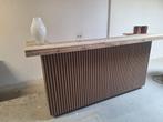 Balie bar akoestische panelen steigerhout toonbank, Ophalen of Verzenden