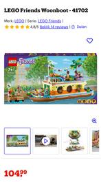 LEGO Friends Woonboot 41702 - met Boekje, Kinderen en Baby's, Speelgoed | Duplo en Lego, Ophalen of Verzenden, Zo goed als nieuw