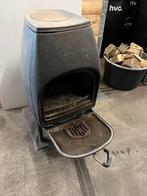 Buitenhaard gietijzer, Huis en Inrichting, Kachels, Ophalen, Gebruikt, Hout