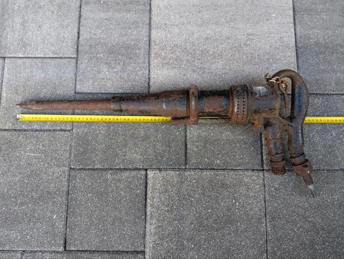 Originele, vintage afbouwhamer uit staatsmijn. Uniek., Antiek en Kunst, Antiek | Gereedschap en Instrumenten, Ophalen of Verzenden