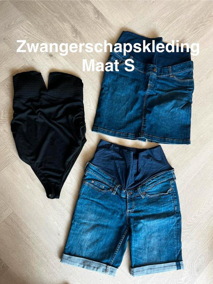 Zwangerschapsset Maat S - Keurige Staat!, Kleding | Dames, Positiekleding, Zo goed als nieuw, Broek of Spijkerbroek, Maat 36 (S)
