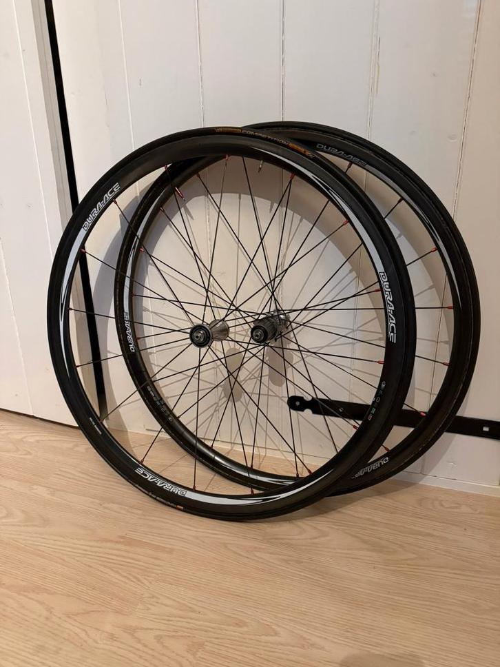 Shimano Dura Ace carbon wielset WH-7850-C24-TU nieuwstaat, Fietsen en Brommers, Fietsonderdelen, Zo goed als nieuw, Racefiets