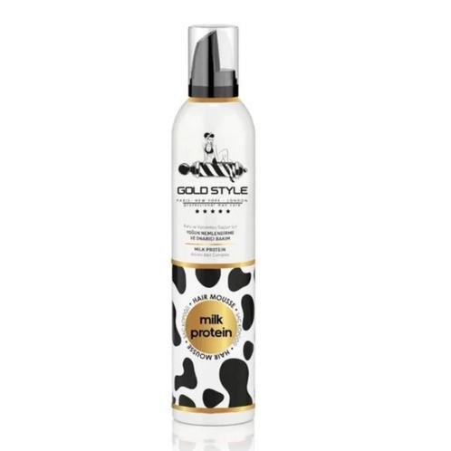 Gold Style Haar Mousse Milk Protein - Haar Mousse, Sieraden, Tassen en Uiterlijk, Uiterlijk | Haarverzorging, Zo goed als nieuw