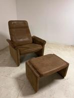 De Sede fauteuil plus voetenbank., Ophalen of Verzenden, Zo goed als nieuw, 75 tot 100 cm, 50 tot 75 cm