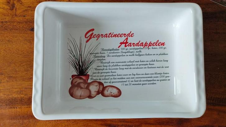 OVENSCHAAL, Huis en Inrichting, Keuken | Servies, Zo goed als nieuw, Schaal of Schalen, Overige stijlen, Aardewerk, Ophalen of Verzenden