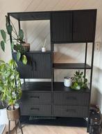 Vakkenkast Zwart, Ophalen, Met deur(en), 200 cm of meer, 150 tot 200 cm