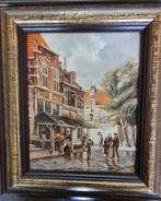 Heel mooi schilderij - J. van Roon - gesigneerd, Antiek en Kunst, Ophalen of Verzenden