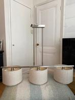 Moderne hanglamp met 3 lampenkappen, Huis en Inrichting, Lampen | Hanglampen, Ophalen, Overige materialen, Nieuw, Lux