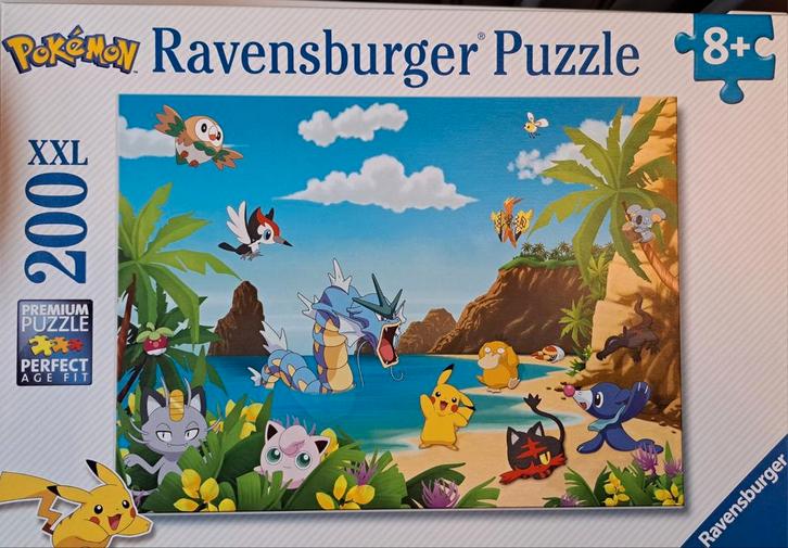 Pokemon Puzzel - Ravensburger 200 XXL, Kinderen en Baby's, Speelgoed | Kinderpuzzels, Zo goed als nieuw, 6 jaar of ouder, Meer dan 50 stukjes
