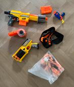 Nerfguns met accessoires, Kinderen en Baby's, Speelgoed | Buiten | Actiespeelgoed, Gebruikt, Ophalen of Verzenden