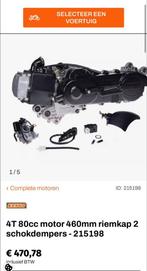 Nieuwe 80cc Motorblok met Carburateur - Afstellen Nodig, Ophalen of Verzenden, Nieuw, Blok, Overige merken