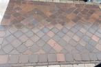 Nieuw gebakken klinkers/tegeltjes 15x15cm astra bruin paars, Tuin en Terras, Ophalen, Nieuw, Keramiek, Klinkers