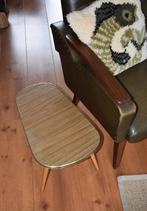 Vintage Bijzettafel met Formica Blad, Huis en Inrichting, Tafels | Bijzettafels, Minder dan 45 cm, Minder dan 55 cm, Gebruikt