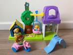 Little People speeltuin. FisherPrice., Kinderen en Baby's, Speelgoed | Fisher-Price, Speelset, Gebruikt, Ophalen