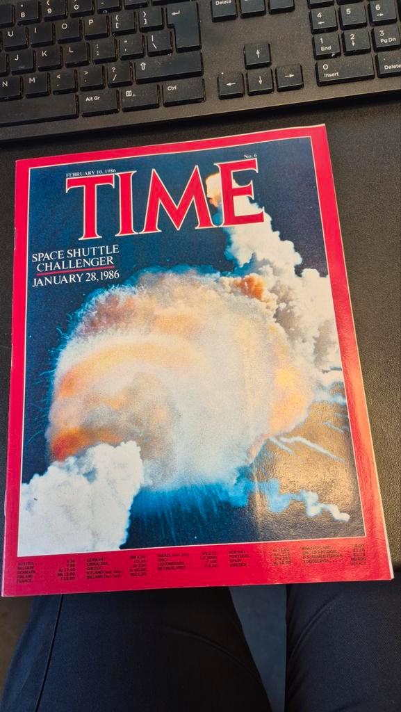 Time Magazine - Space Shuttle Challenger Ramp, Boeken, Tijdschriften en Kranten, Gelezen, Gossip of Showbizz, Ophalen of Verzenden
