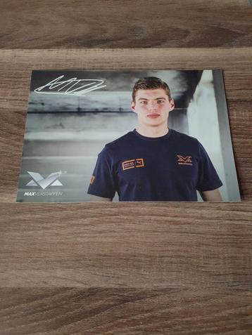 Te koop max verstappen fotokaart  beschikbaar voor biedingen