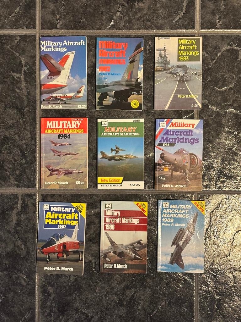 Military Aircraft Markings Serial UK Serial Numbers, Ophalen of Verzenden, Boek of Tijdschrift