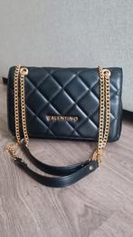 Originele Valentino Handtas zwart/goud, Ophalen of Verzenden, Zo goed als nieuw, Zwart, Handtas