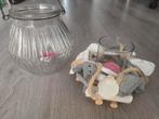 Windlicht / ŵaxinelichthouder/ candle holder, Ophalen, Zo goed als nieuw, Overige materialen, Minder dan 25 cm