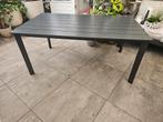 Mooie Antracieten tuintafel 4 seasons ( nieuw), Tuin en Terras, Ophalen, Nieuw, Rechthoekig, Wicker