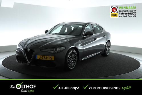 Alfa Romeo Giulia 2.0T Super | 200 pk | STOEL-STUUR VERW. |, Auto's, Alfa Romeo, Bedrijf, Te koop, Giulia, ABS, Achteruitrijcamera