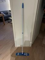 Vloerwisser met telescopische steel + microvezeldoek – 5,00, Ophalen of Verzenden, Mop of Dweil