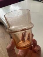 Sissy Boy waterglazen bubble effect oranje water glas, Ophalen, Glas of Glazen, Nieuw, Glas