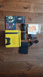 Ps2 slim compleet in doos+2 dual shock controllers+games, Spelcomputers en Games, Spelcomputers | Sony PlayStation 2, Ophalen of Verzenden