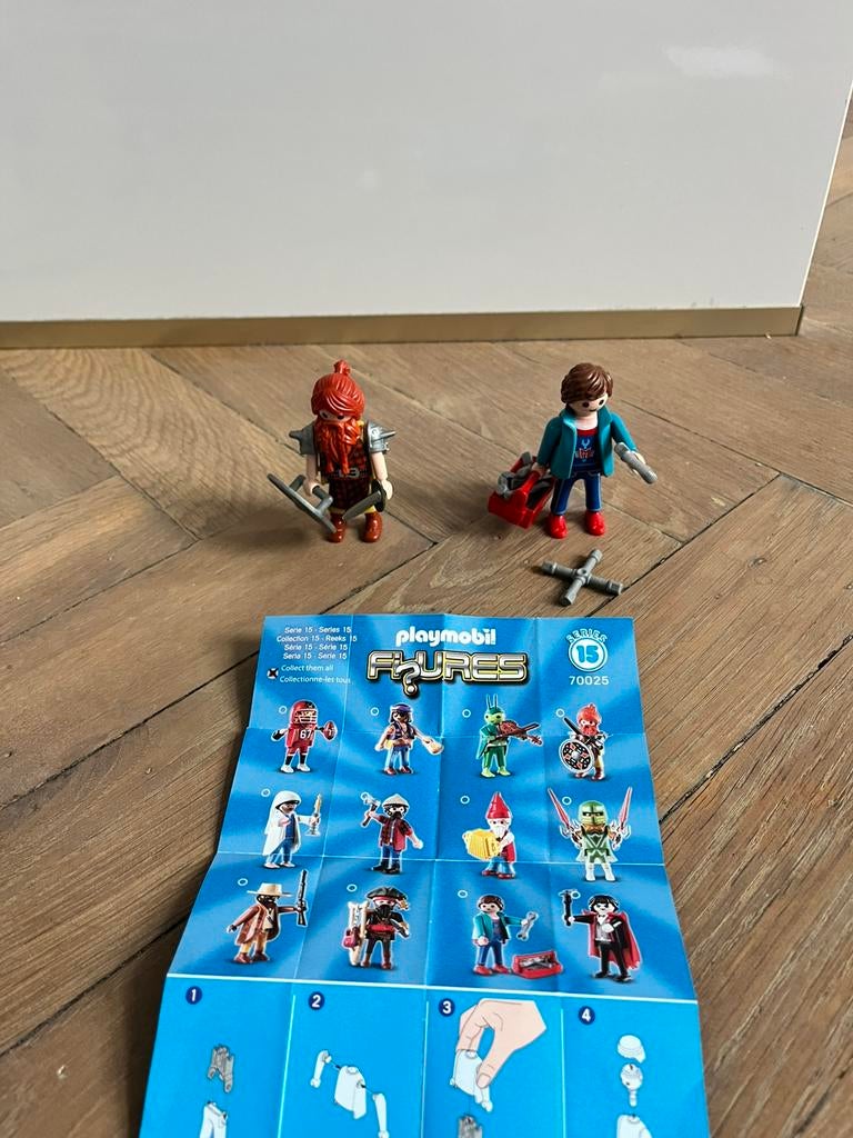 Playmobil 70025 series 15 klusjesman hooglander verrassing, Kinderen en Baby's, Speelgoed | Playmobil, Ophalen of Verzenden, Zo goed als nieuw