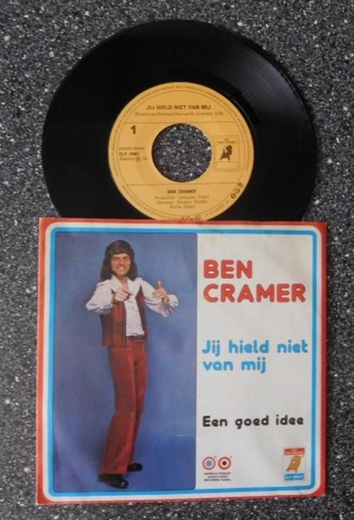 Ben Cramer - jij hield niet van mij (vanaf € 1,75), Cd's en Dvd's, Vinyl | Nederlandstalig, Gebruikt, Levenslied of Smartlap, Overige formaten