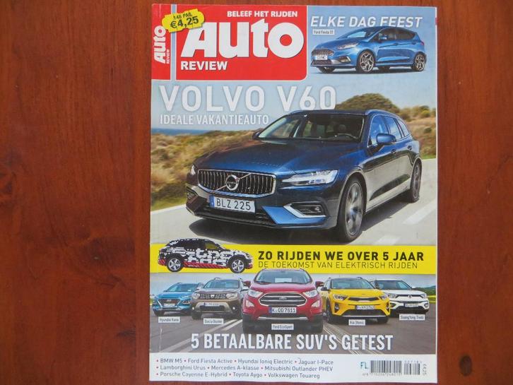 Auto Review 7 2018 Ford Fiesta ST, Volvo V60, Hyundai Kona, Boeken, Auto's | Folders en Tijdschriften, Zo goed als nieuw, Ford