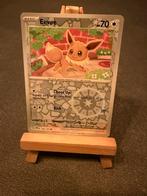 Eevee reverse holo 166/197 Pokémon Obsidian Flames, Ophalen of Verzenden, Zo goed als nieuw