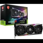 Msi RTX 4080 GAMING X TRIO, Computers en Software, Videokaarten, GDDR6, PCI-Express 4, Ophalen of Verzenden, Zo goed als nieuw