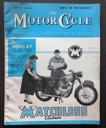 The Motor Cycle 4 July 1957 (o.a. verslag TT Assen) beschikbaar voor biedingen