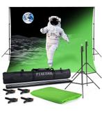 Pixetool - Green Screen greenscreen Doek 300 x 300cm, Ophalen of Verzenden, Nieuw, Achtergrond