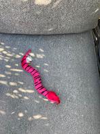 Roze Slang en duizendpoot Knuffel 22 cm, Kinderen en Baby's, Speelgoed | Knuffels en Pluche, Ophalen of Verzenden, Zo goed als nieuw