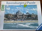 Ravensburger puzzel “kurhaus” Scheveningen, Hobby en Vrije tijd, Denksport en Puzzels, Ophalen of Verzenden, 500 t/m 1500 stukjes