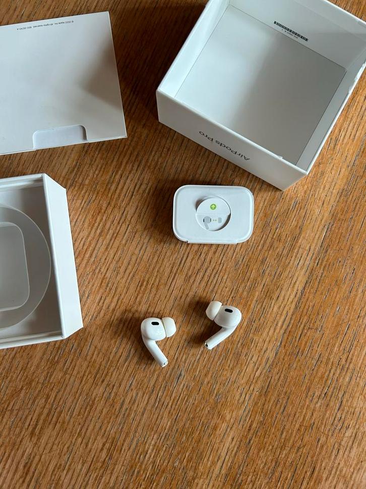 AirPods Pro 2 (zonder doos), Audio, Tv en Foto, Koptelefoons, Gebruikt, Overige merken, Draadloos, Ophalen of Verzenden