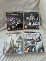 Ps3 battlefield 3 assassins creed 3 4 saints row playstation, 1 speler, Ophalen of Verzenden, Nieuw, Avontuur en Actie